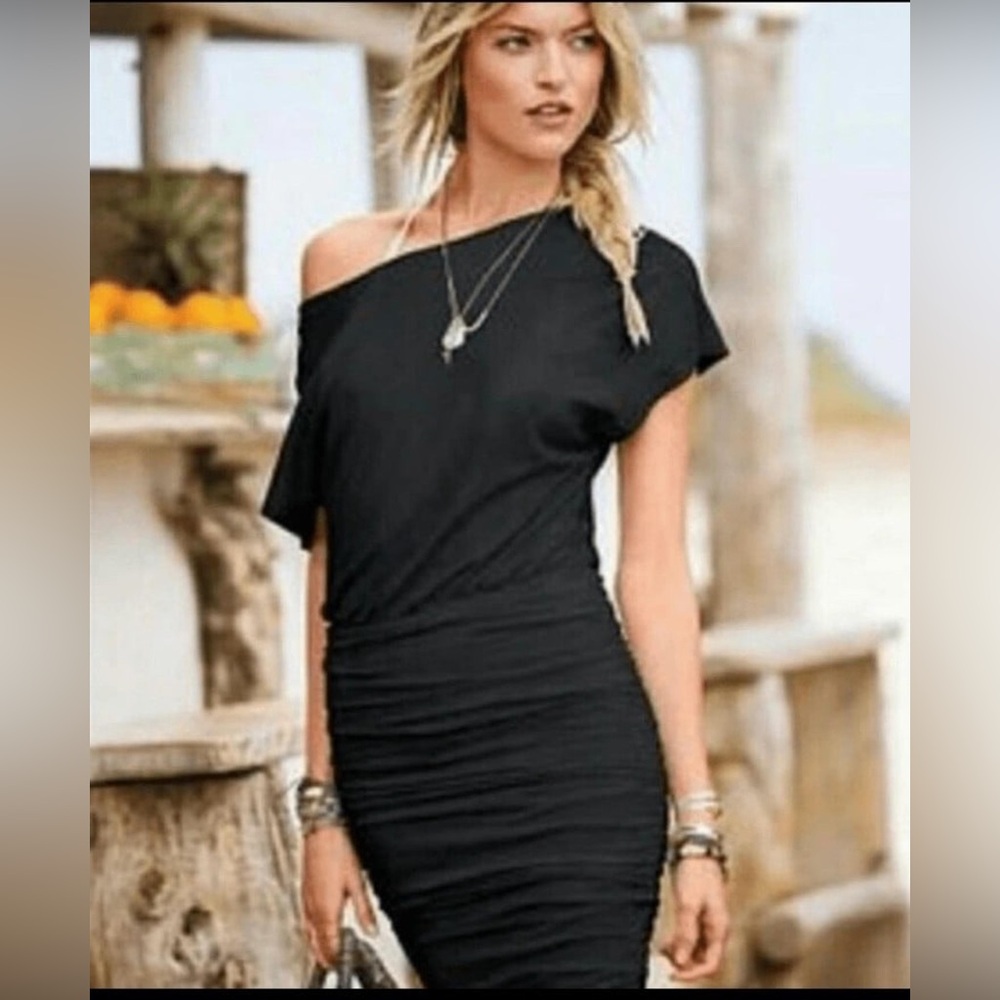 Victoria's Secret ruched side mini‎ dress XS